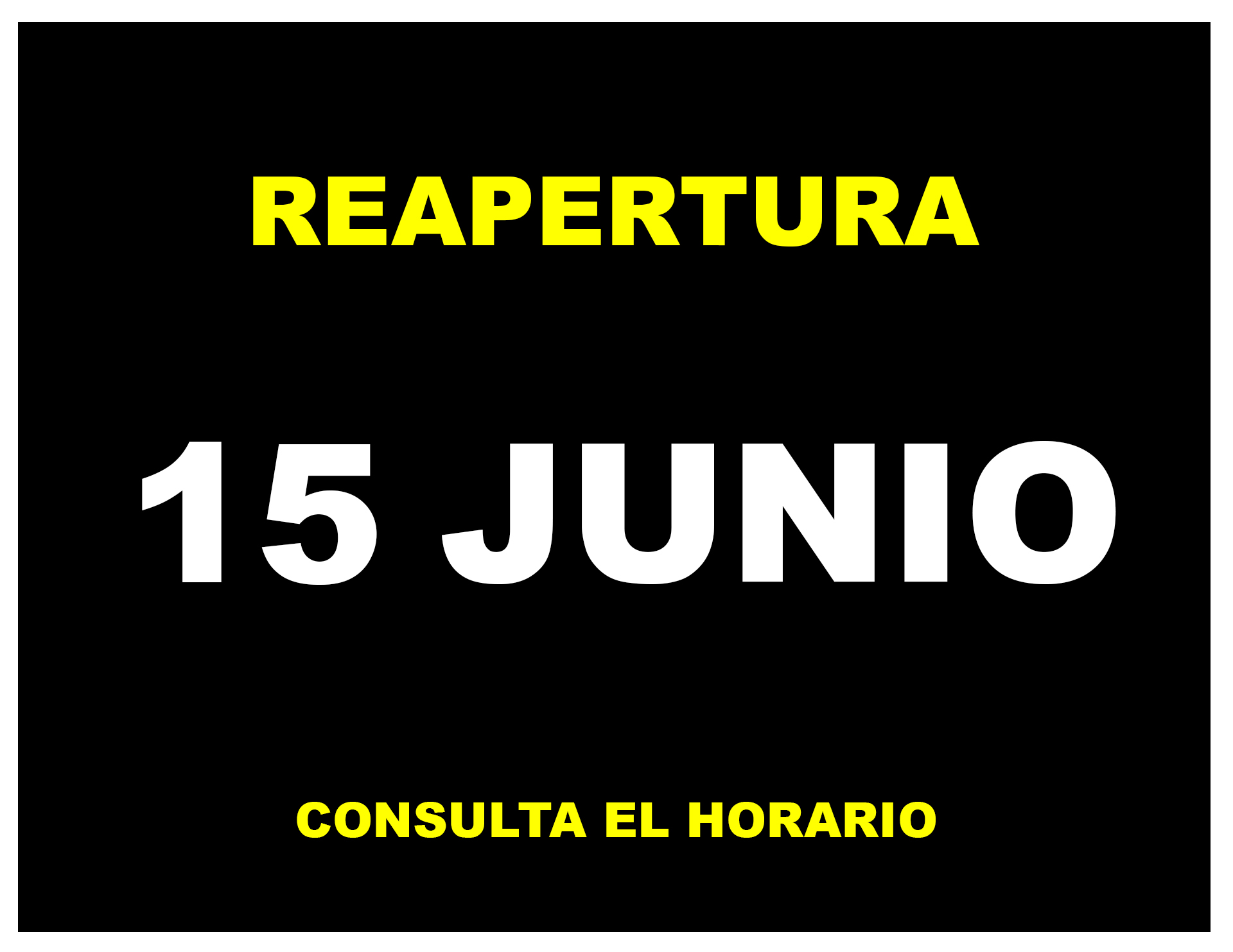 REAPERTURA